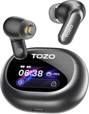 TOZO NC20 Pro Active Noise Cancelling Wireless Earbuds with Smart Touch Screen,