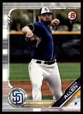 2019 Bowman Prospects Logan Allen San Diego Padres #BP-19