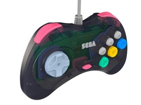 Officially Licensed Sega Saturn-Style USB Controller for PC & Switch
