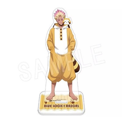 Ryusei Shido Acrylic Stand BLUELOCK Raccoon Rascal Figurine Collectible