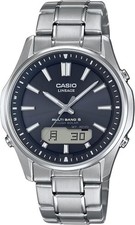 Casio Lineage LCW-M100TSE-1AJF Men's Watch Titanium Solar Radio Sapphire Black