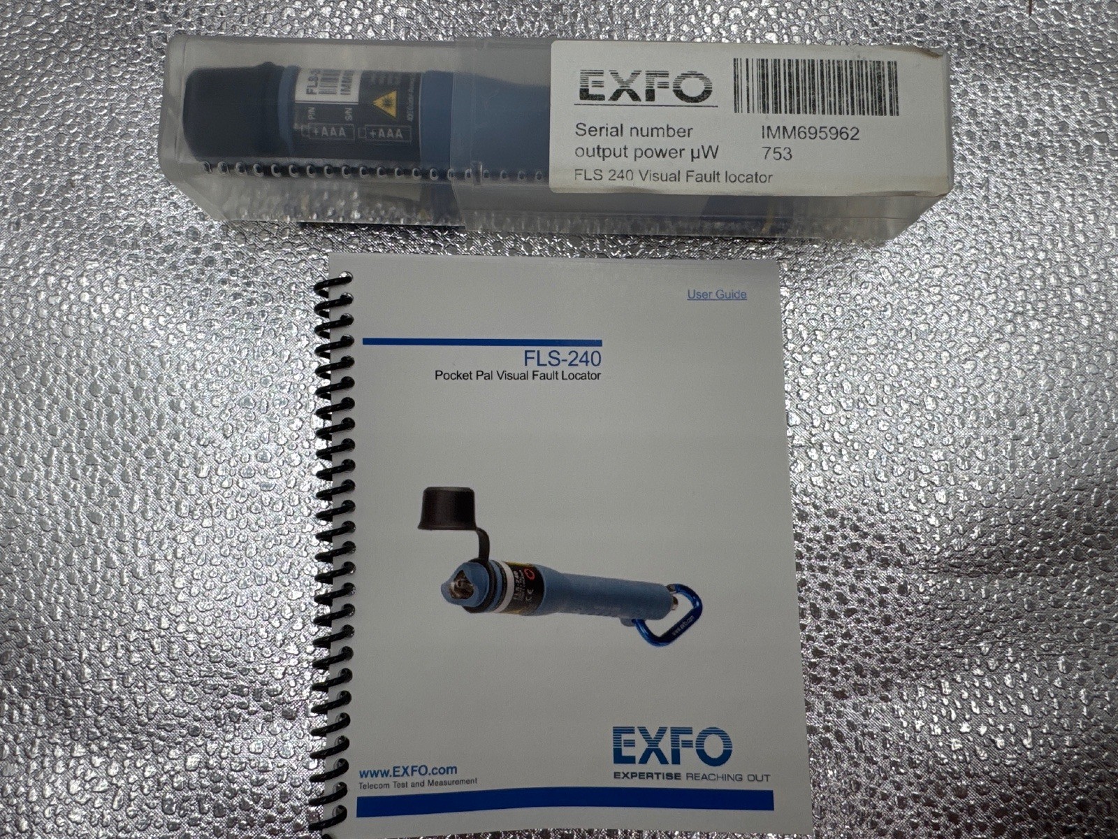Exfo FIP-435B Wireless Fiber Inspection Probe FULL FIBER TESTING KIT