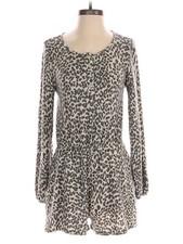 Everly Women Gray Romper S