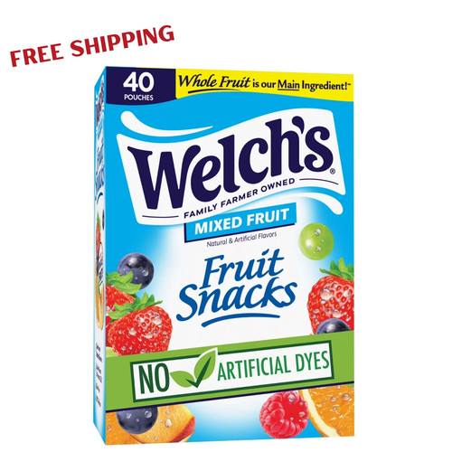 Welch's Mixed Fruit Snacks 0.9oz - 40 Count