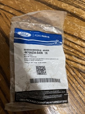 Genuine Ford Trans Mount Bolt W709234-S439