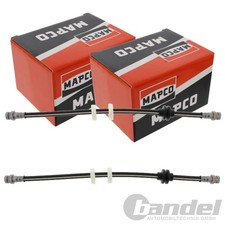 2X MAPCO BREMSSCHLÄUCHE BREMSSCHLAUCH VORNE passend für RENAULT ESPACE LAGUNA VE