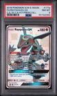 Pokémon TCG Rayquaza GX 177a/168 Celestial Storm PSA 8