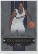 2009-10 Playoff Contenders Perennial Gold 72/100 Chauncey Billups #5 HOF 02v3