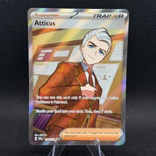 atticus pokemon card prismatic Atticus 134/131 Prismatic Evolutions Full