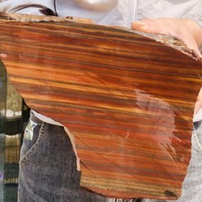 12.76lb Natural Tiger's Eye Quartz Crystal Rough Mineral Specimen Healing