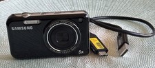 Samsung PL120 Compact Digital Camera Black 5x Optical Zoom Autofocus - Tested