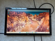 Acer KG241Q 23.6" LED Monitor 1920x1080 75Hz 1ms HDMI VGA Black