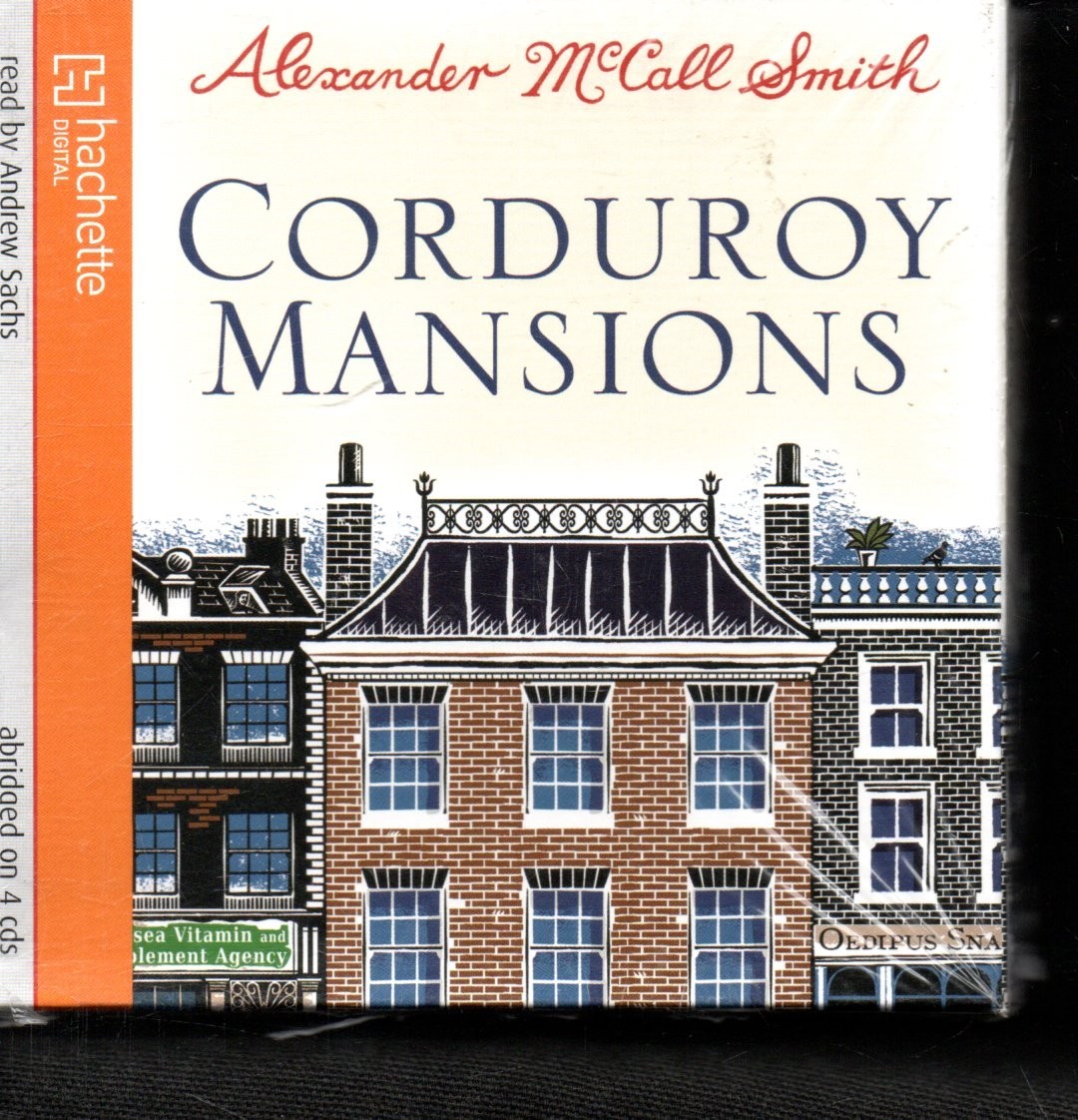 CORDUROY MANSIONS by Alexander McCall Smith - 4xCD Audiobook *NEW & SEALED*