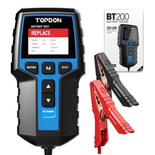Car Battery Tester 24V 12V Load Tester, BT200 100-2000CCA Automotive Alternat...