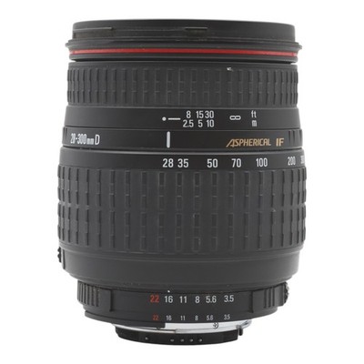 Objektiv Zoom Sigma Compact Hyperzoom 28-300mm 28-300 3.5-6.3 passend für Nikon 
