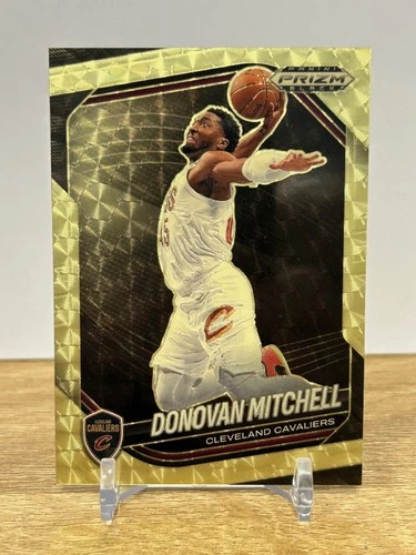 2024-25 NBA Panini Prizm Black Donovan Mitchell GOLD VINYL Card 5/5 RARE