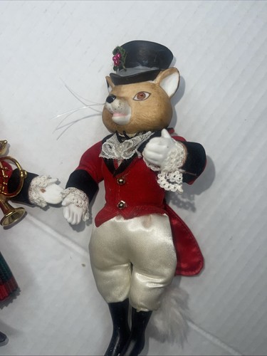 Vintage Kurt Adler Mr Mrs Fox “AS IS” Christmas Decor - Picture 3 of 10
