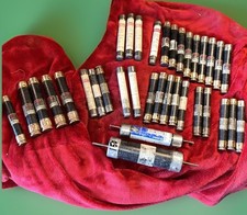 Lot Of 35 Bussman Fusetron Fuses Various Amps Low Price Sale
