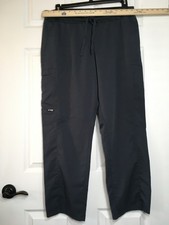Women  s Greys Anatomy Prof. Wear Spandex Scrub Pant-Charcoal Gray Size 2XLP