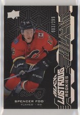 2018-19 SPx UD Black Lustrous Rookies 3/299 Spencer Foo #LR-SF o1h