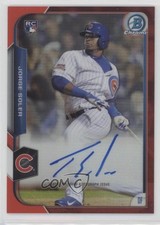 2015 Bowman Chrome Rookie Red Refractor 1/5 Jorge Soler #BCAR-JSO Auto 1l7