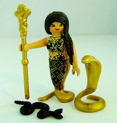 Playmobil Schlangenkönigin Dame Figur mit Zubehör