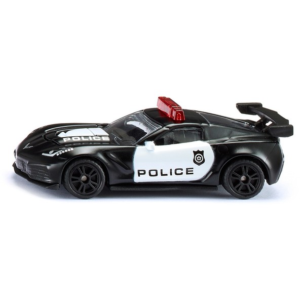 Siku Spielzeug Modellauto Auto Chevrolet Corvette ZR1 Police Polizei / 1545-image