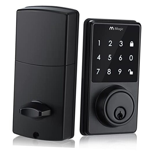 Smart Keyless Entry Touchscreen Deadbolt Lock with Electronic Keypad-image