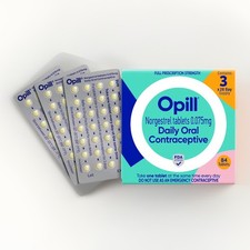 Opill Daily Oral Contraceptive 0.075mg 3 Month 84 Tablets EXP 2027