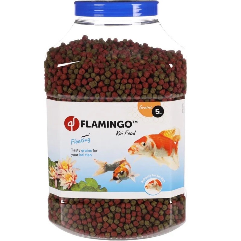 Nourriture pour Koï 5 litres pour animer votre grand poisson de bassin