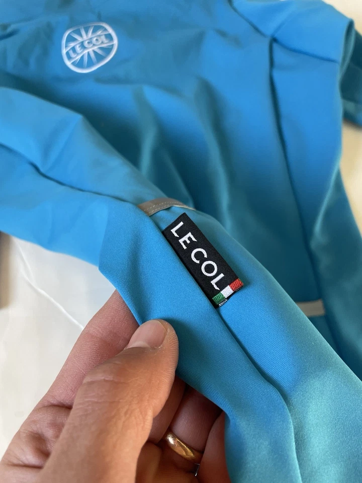 Le Col HC Jersey Waterproof, Windproof, Thermal Men’s Small Blue Made in Italy - Image 3 of 4