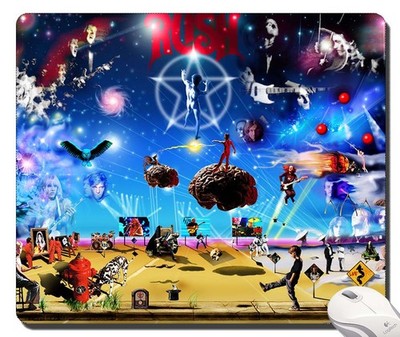 Rush Time Machine Canadian Classic Rock mousepad macbook dell lenovo hp