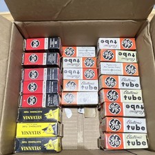 Lot Of 37 Electronic Tubes UNTESTED