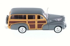 1948 Chevy Fleetmaster, Gray - Welly 22083 - 1/24 Scale Diecast Model Toy Car