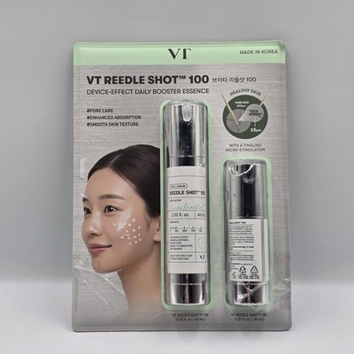 VT COSMETICS CICA Reedle Shot 100 Kit 2 pack (2.02 oz & 1.01 oz)