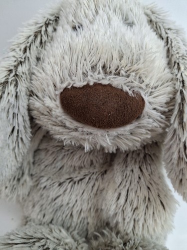 Jellycat Tweedle Dog Puppy - Floppy Grey Jellycat - 12" Soft Cuddly G16 - Picture 3 of 7