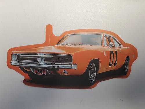 GENERAL LEE DUKES OF HAZZARD STICKERS 2 pack - Picture 3 of 3