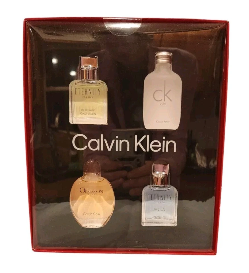 Lote de 3 conjuntos de regalo para hombre CALVIN KLEIN eternidad, obsesión, CK ¡Uno NUEVOS! Foto 2 de 4