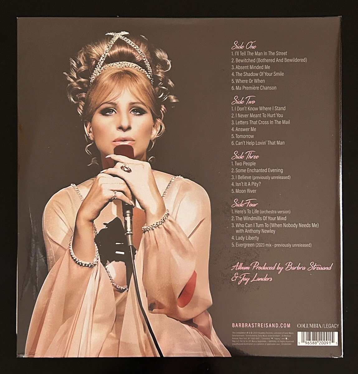 Barbra Streisand/Special Selectionレアプロモ BARBRA STREISAND EVERGREENS EXCLUSIVE TARGET LTD EDITION PINK