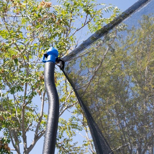 12ft Trampoline W/ Enclosure Safety Net Backyard Fun Kids Exercise Outdoor New - Picture 7 of 8