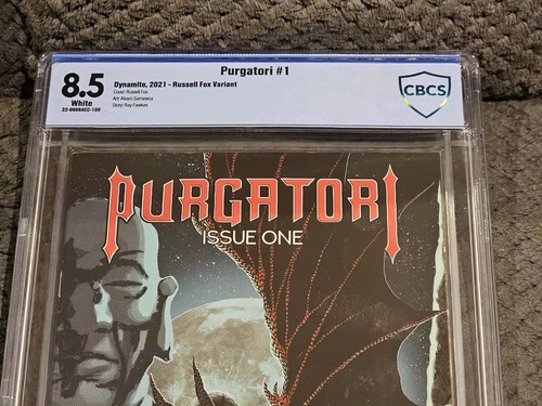 Purgatori #1C (Dynamite Comics 2021) Copertina Russell Fox CBCS 8.5 Vampirella - Foto 2 di 4