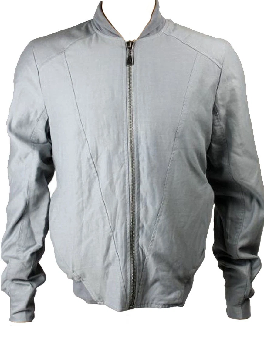 Eleven Paris Homme Nonnes V3 Varsity Veste Gris EPJK029 eBay