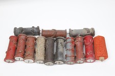 12x Musterwalzen Ringwalzen Strukturwalze 15cm + 1x Schwamm - (2915)