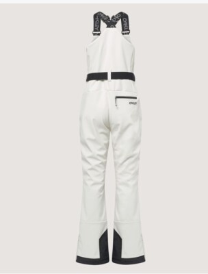 Oakley Women's TNP Harper Softshell Bib Pants Arctic White Small