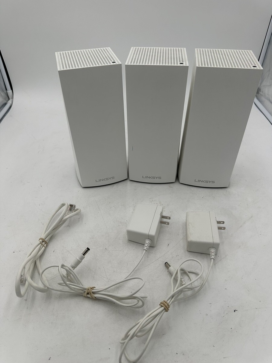 Linksys MX 4200C Tri-B WiFi 6 Mesh System ( Lot Of 3 Rounters