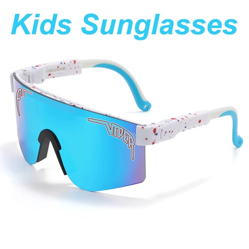 Kids Youth Sun Glasses Outdoor Baseball Softball Sunglasses Sport Cycling - Picture 5 of 24