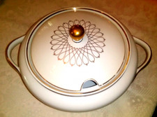 ZUPPIERA DI BAVARIA VINTAGE FILETTATA ORO ZECCHINO