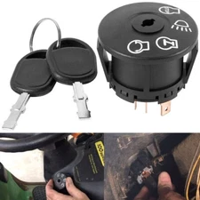 Ignition Switch For John Deere X300X310 X390 X100 X500 X520 X530 with 2 Keys