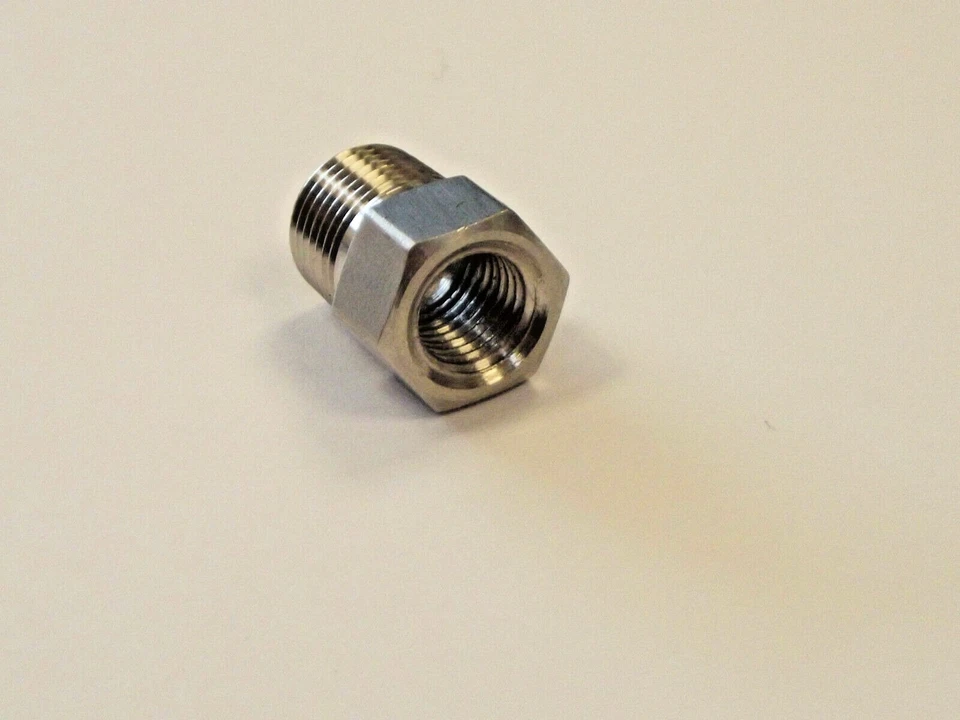 CONTEXT 1/16 NPT & 1/8 NPT Adapters in 316 Stainless Steel , American NPT fittings