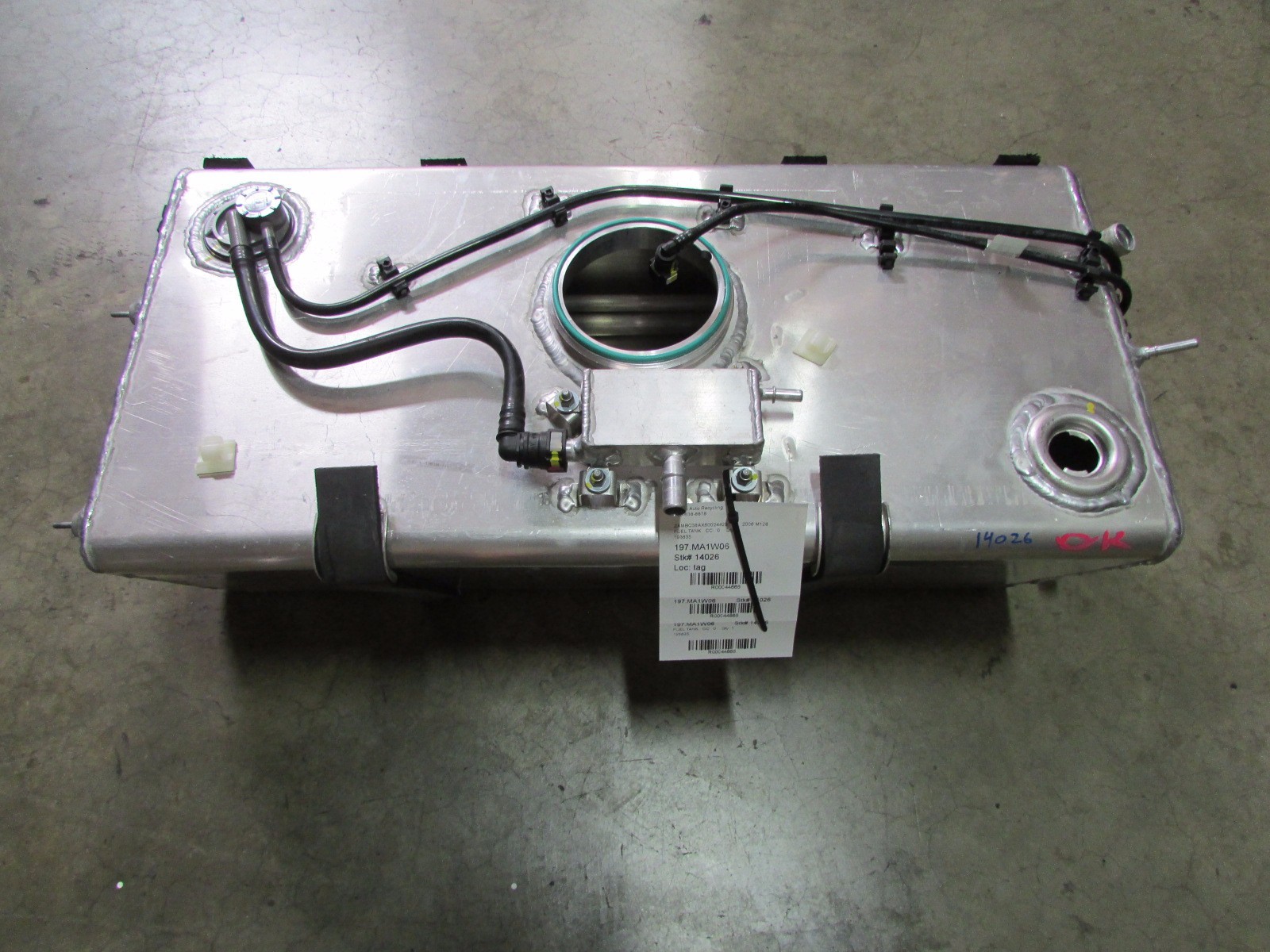 Maserati Coupe, Gransport, Fuel Tank, Used, P/N 193835